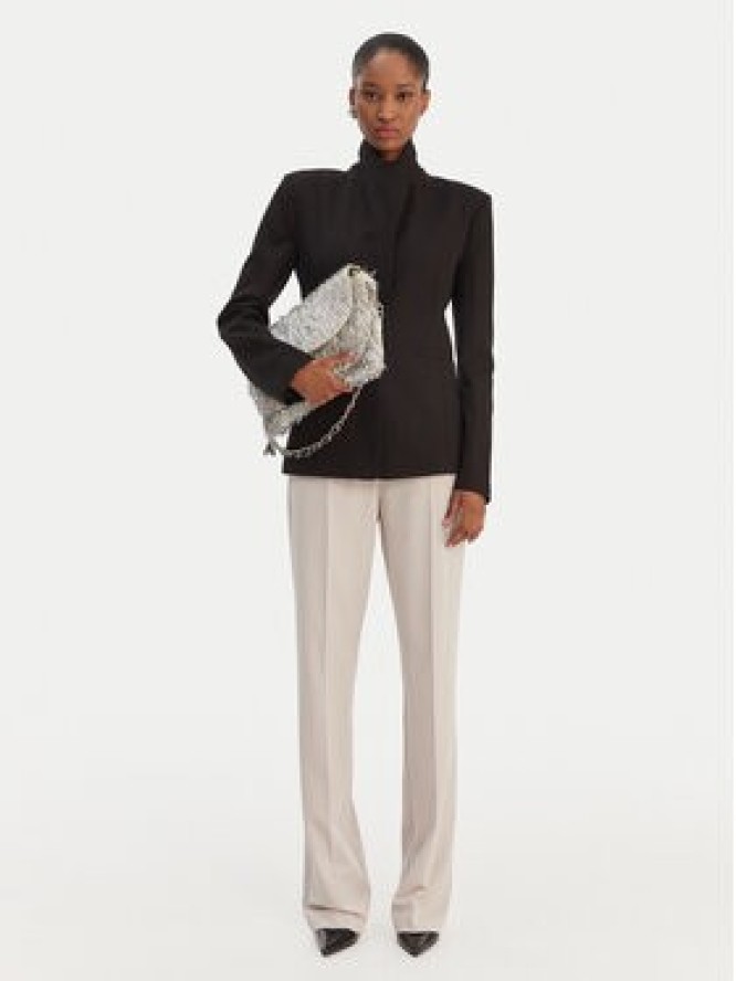 Patrizia Pepe Spodnie materiałowe 8P0800/A498-S748 Szary Regular Fit