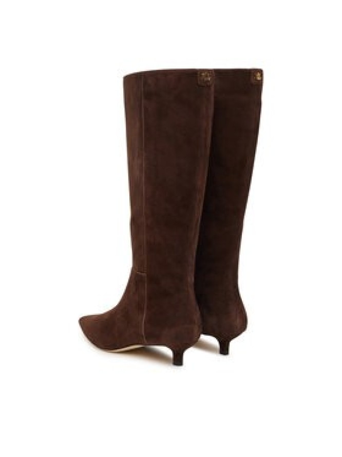 LAUREN RALPH LAUREN Kozaki Frncsa Tl Hl Bo Tal 802P15726002 Brązowy