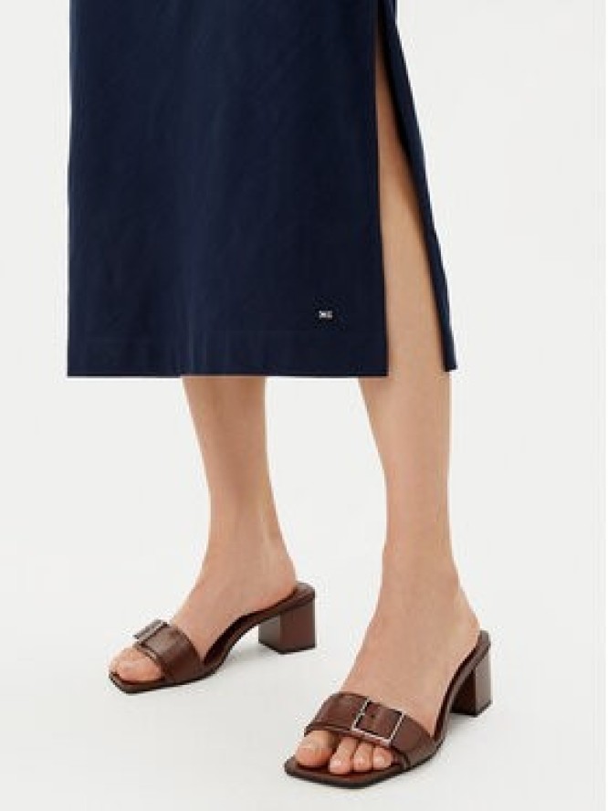 Tommy Hilfiger Sukienka codzienna WW0WW45159 Granatowy Regular Fit