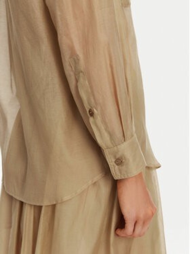 Marella Koszula Cennare 2513111025 Beżowy Regular Fit