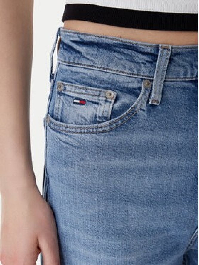 Tommy Jeans Jeansy Claire DW0DW21985 Niebieski Wide Leg
