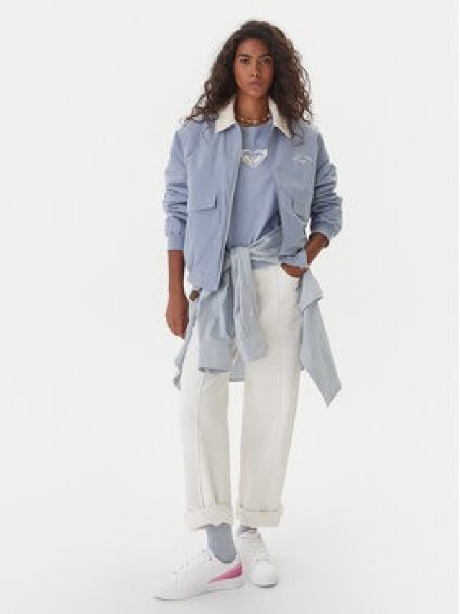 Roxy Kurtka przejściowa ERJJK03672 Niebieski Regular Fit