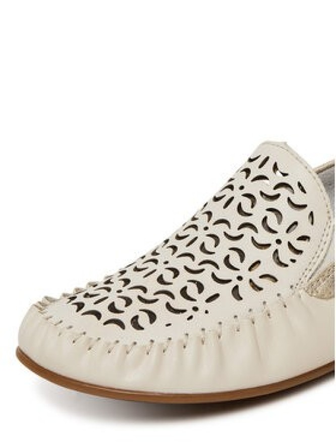 Rieker Mokasyny CEO-L6350-60 Beżowy jasny