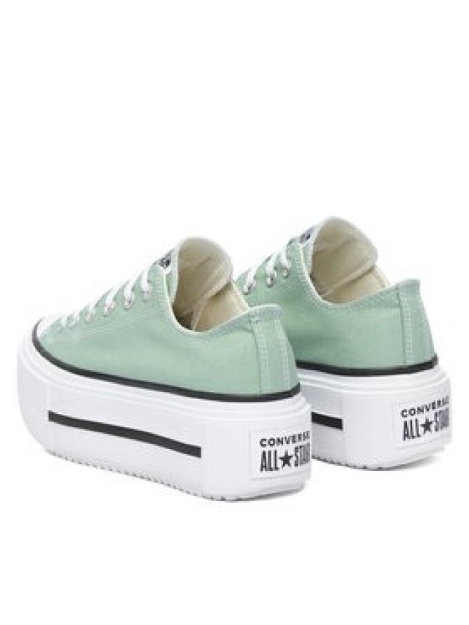 Converse Trampki Ctas Lift Double Stack A18862C Zielony