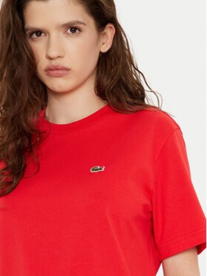 Lacoste T-Shirt TF7215 Czerwony Regular Fit