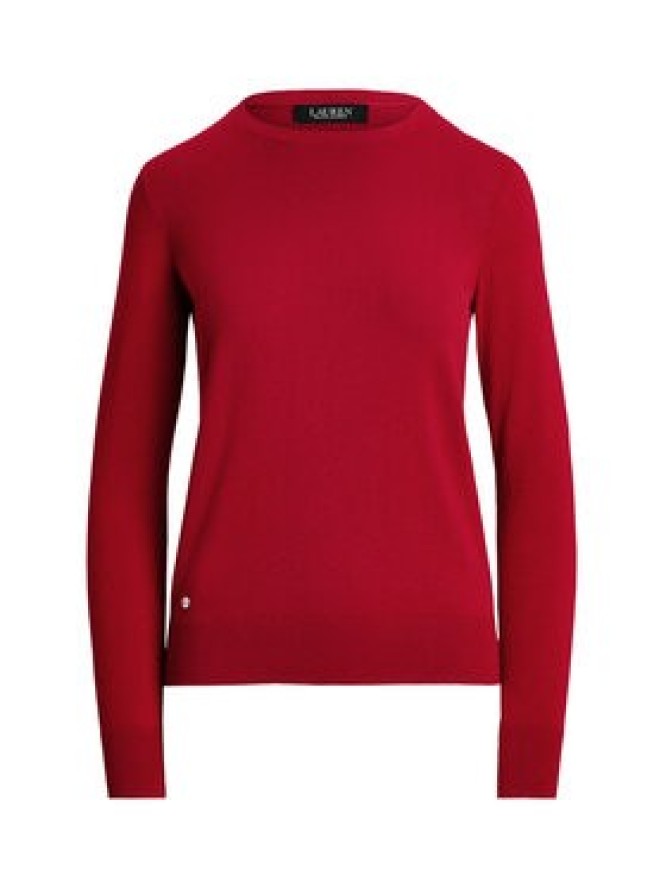LAUREN RALPH LAUREN Sweter 200919114016 Czerwony Slim Fit