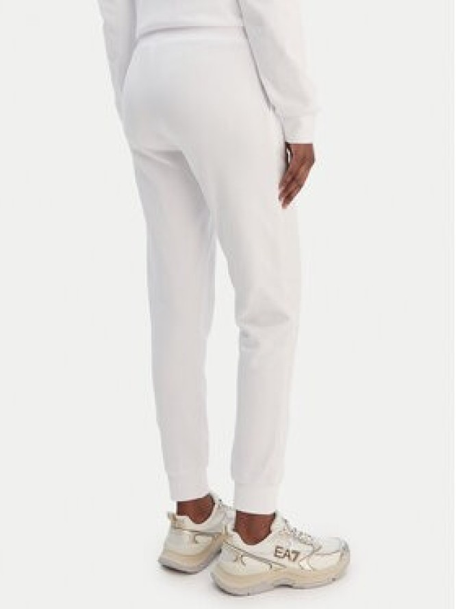 EA7 Emporio Armani Spodnie dresowe 7W000538 AF15831 U0002 Biały Regular Fit
