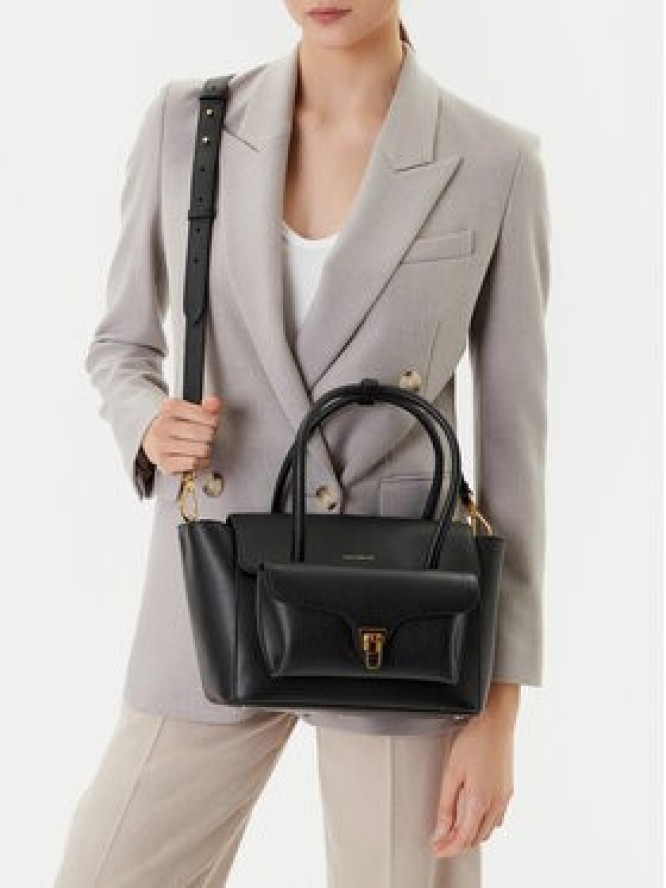 Coccinelle Torebka T8A Coccinelledouble Beat E1 T8A 18 02 01 Czarny