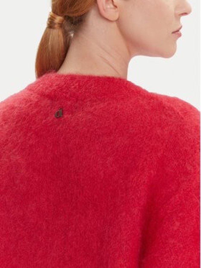 Dixie Sweter M277Y101A Czerwony Relaxed Fit