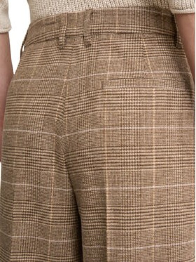 Marc O'Polo Spodnie palazzo 508 0150 10417 Beżowy Wide Fit