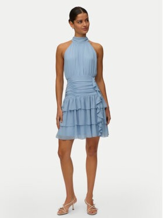 Vero Moda Sukienka koktajlowa Serena 10348178 Niebieski jasny Regular Fit