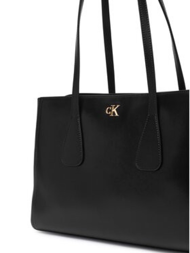 Calvin Klein Torebka Ck Medium Work Tote LV04F3442G Czarny