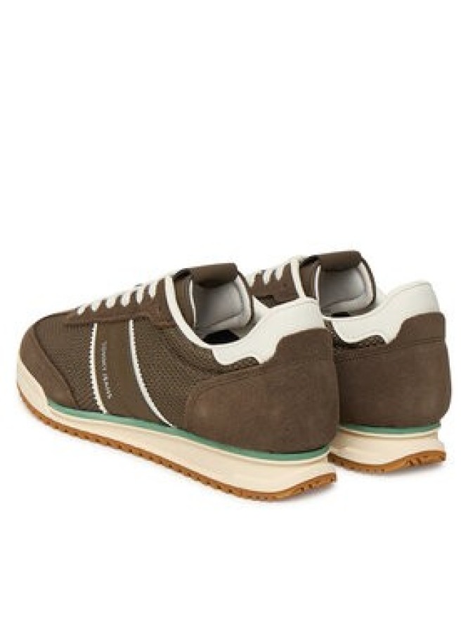Tommy Jeans Sneakersy Tjw Low Profile Runner EN0EN02862 Brązowy