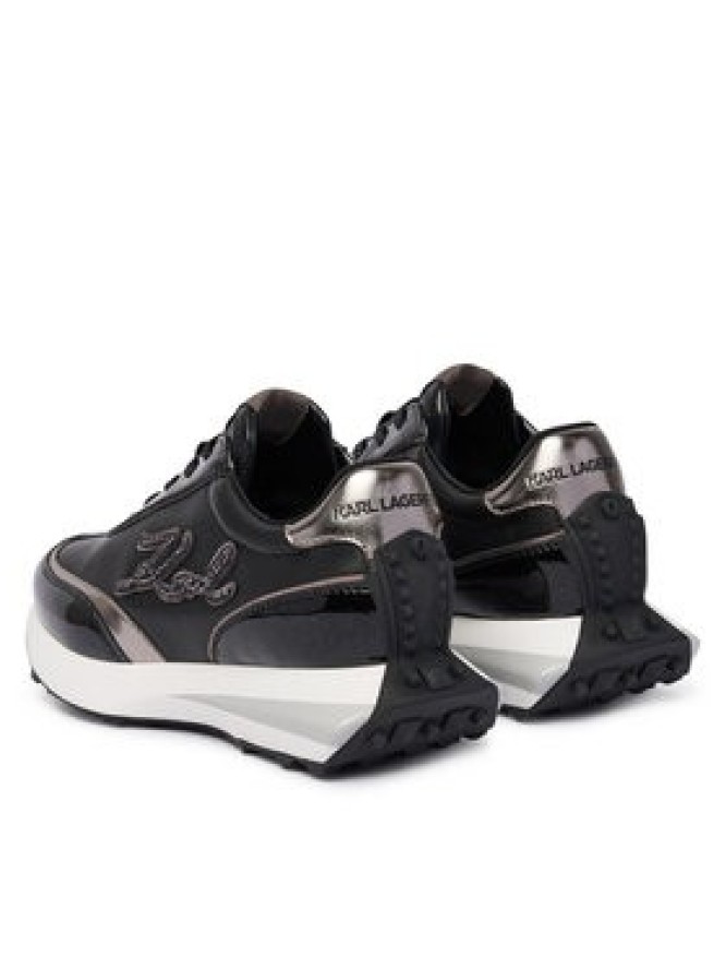 KARL LAGERFELD Sneakersy Zone KL62911P Czarny
