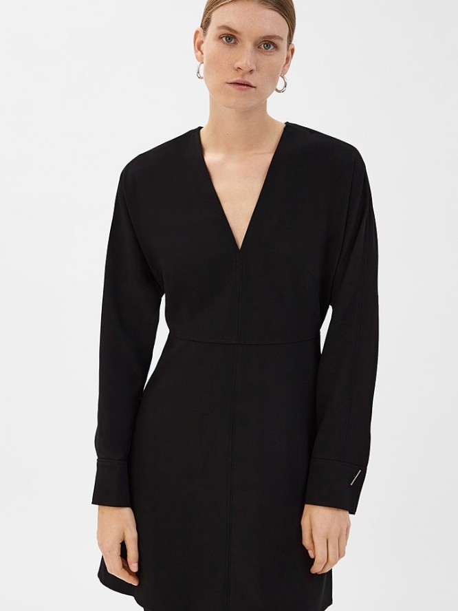 IVY OAK Sukienka "Nata" w kolorze czarnym rozmiar: 46