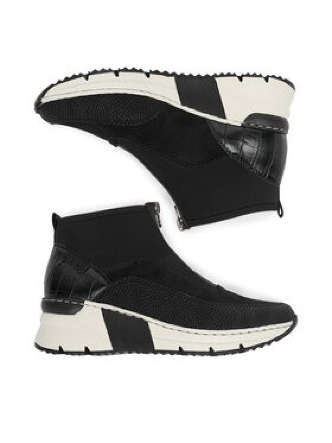 Rieker Botki CEO-N6352-00 Czarny