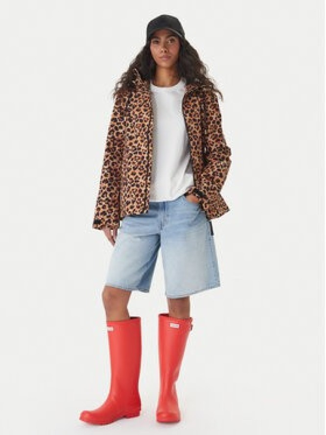 Hunter Kurtka przeciwdeszczowa Originals HARW0005261 Brązowy Regular Fit