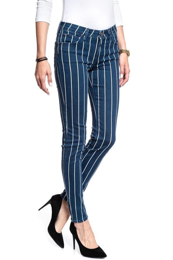 SPODNIE DAMSKIE LEE SCARLETT STREAK STRIPE L526MPHY 112111770