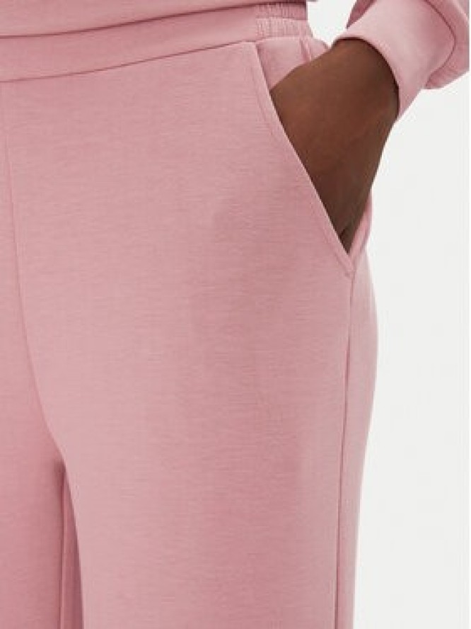 Fransa Spodnie dresowe 20615556 Różowy Regular Fit