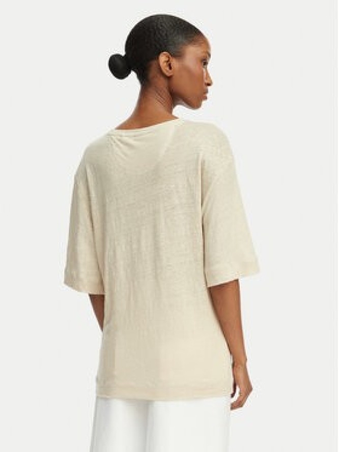 BOSS T-Shirt C_Emma 50556387 Beżowy jasny Regular Fit