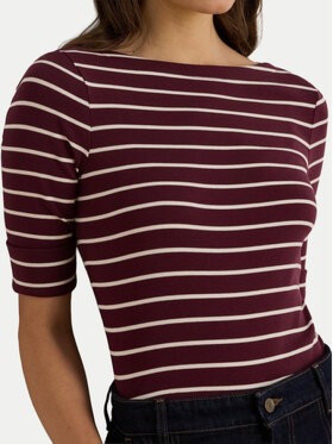 LAUREN RALPH LAUREN Bluzka 200P03723001 Brązowy Slim Fit