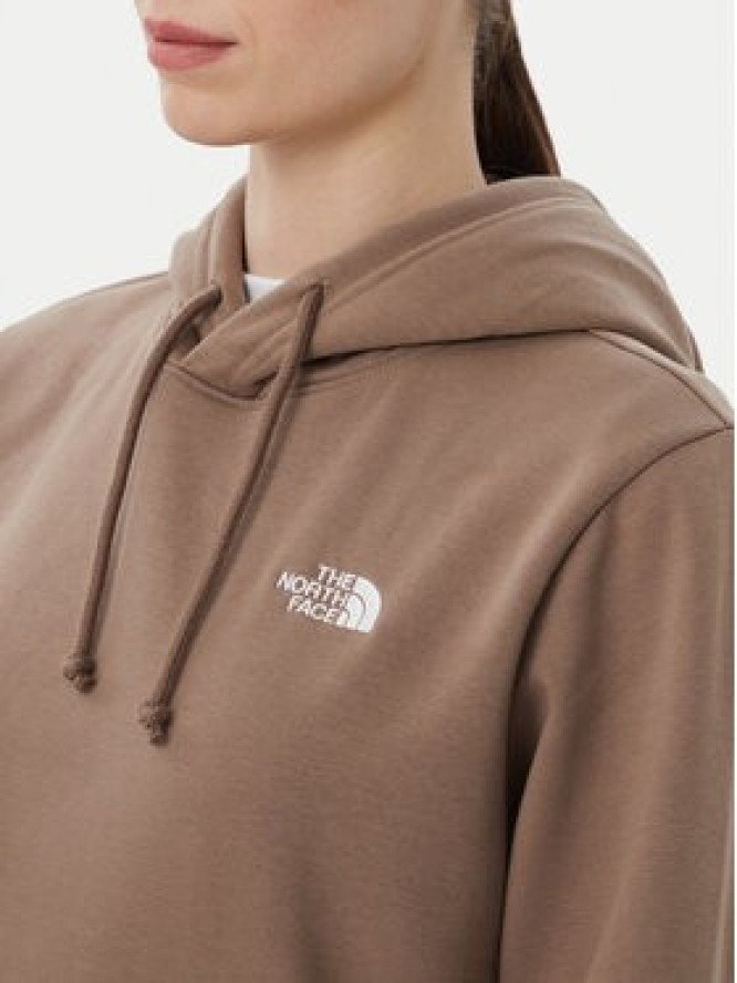 The North Face Bluza Evolution Simple Dome NF0A8CWN Brązowy jasny Regular Fit