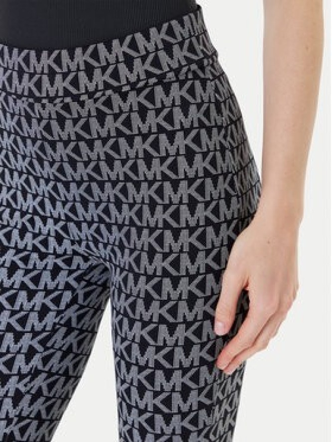 MICHAEL Michael Kors Legginsy MT530WN63M Czarny Slim Fit