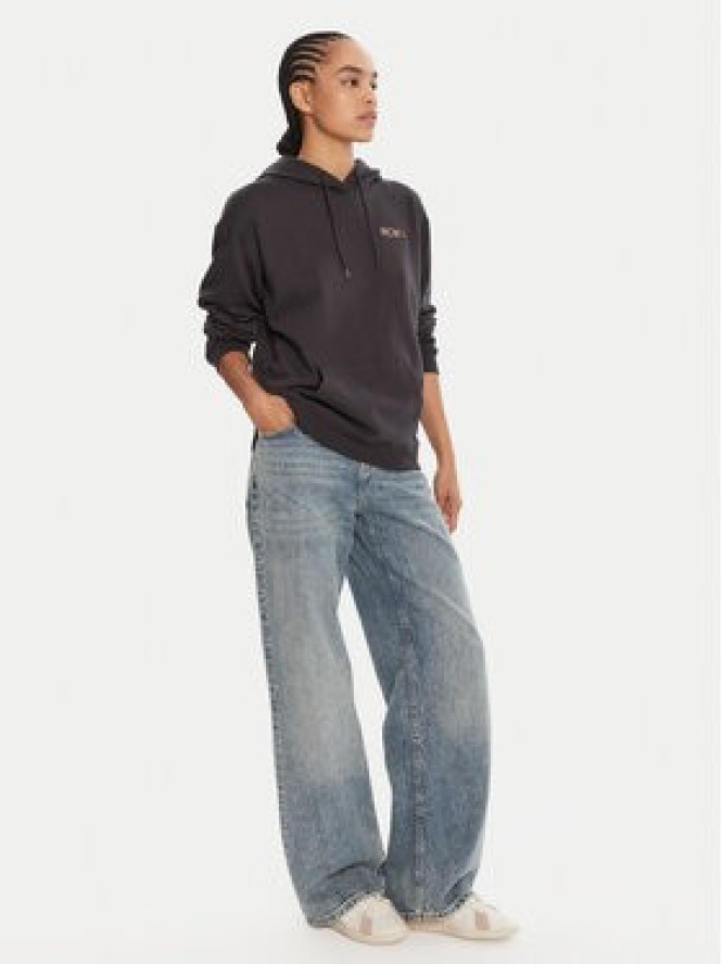 Roxy Bluza ERJFT04996 Szary Regular Fit