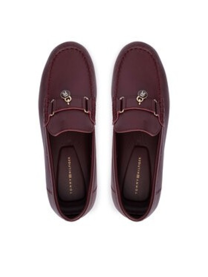 Tommy Hilfiger Mokasyny Enamel Charm Leather FW0FW09532 Brązowy