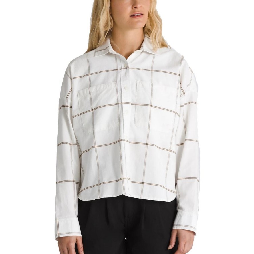 Vans Model Antica Boxy Ls Shirt Kolor Biały