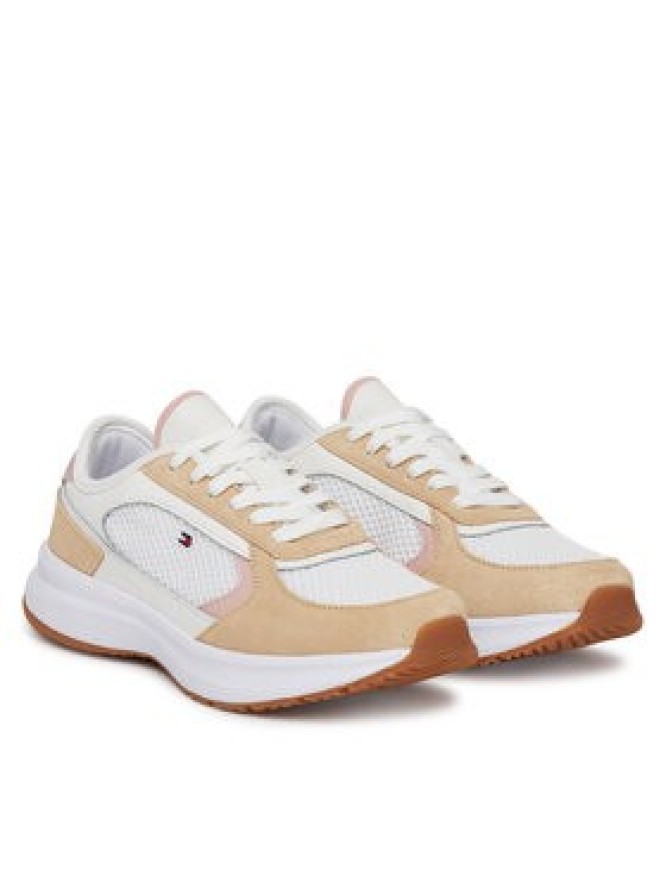 Tommy Hilfiger Sneakersy Sporty Runner FW0FW08644 Biały