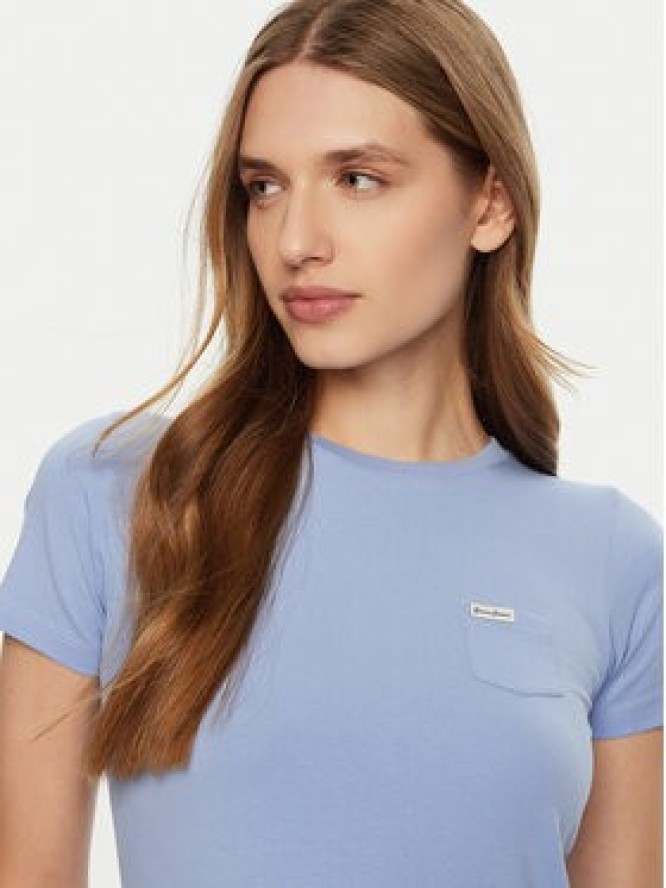 Guess Jeans T-Shirt W5RI52 J1314 Niebieski Regular Fit