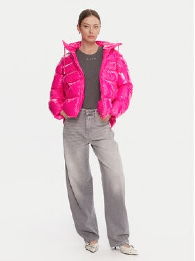 PINKO Kurtka zimowa Eleodoro 101597 A2P7 Różowy Regular Fit