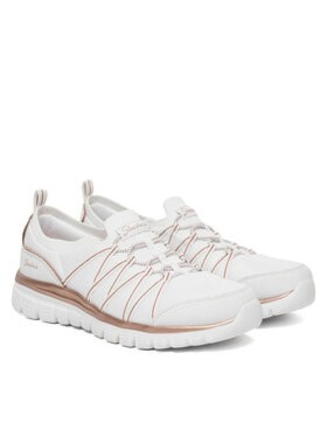 Skechers Sneakersy Graceful 100888/WTRG Biały