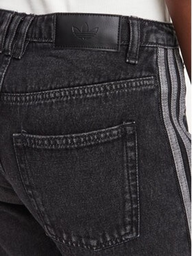 adidas Jeansy Firebird KQ6488 Czarny Regular Fit