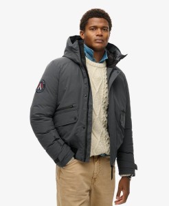 superdry City Padded Bomber Kurtka pikowana – luźny fason