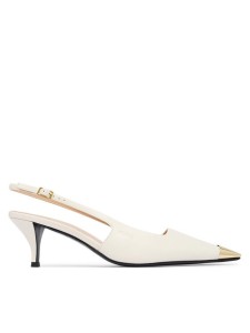 Furla Czółenka Metal Slingback YM29FML X30000 CN 1704S Kremowy