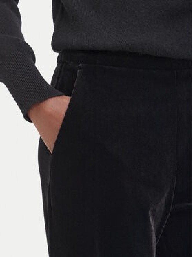 Marella Spodnie materiałowe Lcinto 2623786022 Czarny Wide Leg