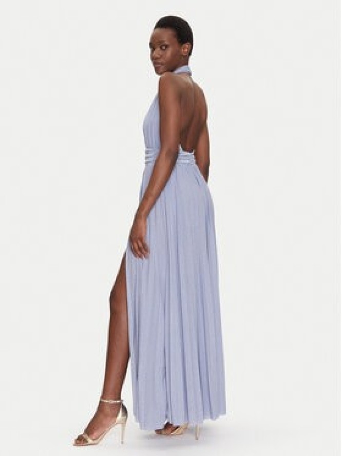 Fracomina Sukienka wieczorowa FQ25SD3010W799Q7 Niebieski Regular Fit