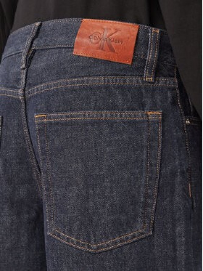 Calvin Klein Jeans Jeansy LV047H794G Granatowy Baggy Fit