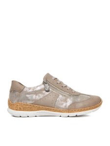 Rieker Półbuty N4221-90 Beżowy