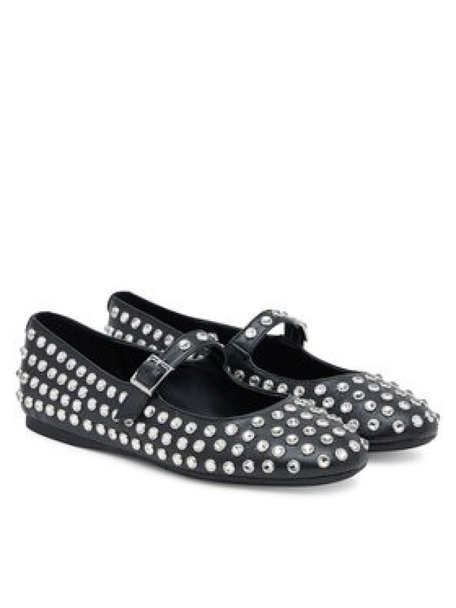 Guess Baleriny FLTKDL ELE02 Czarny