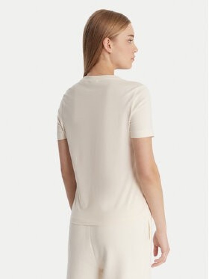 Guess T-Shirt V6RI07 J1314 Écru Regular Fit