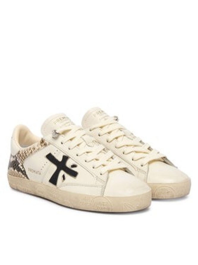 Premiata Sneakersy Stevend Var 8497 Kremowy