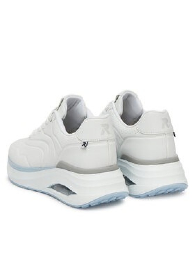 Rieker Revolution Lifestyle Sneakersy W2700-80 Biały