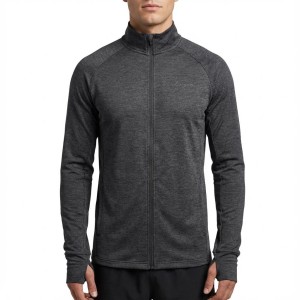 Damska Kurtka Biegowa ACT-JACKET ROOEL z Poliestru Szary Melanż