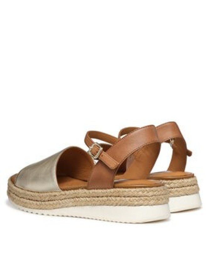 Geox Espadryle D Eolie D55SRC 0Y243 C2L5F Złoty