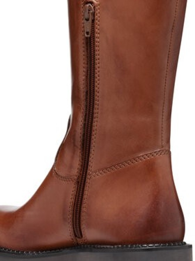 Geox Oficerki D Serilda D46WYA 00043 C6002 Brązowy