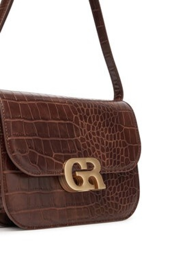 Gino Rossi Torebka CEO-LINA-KQ44-CROCCO Brązowy