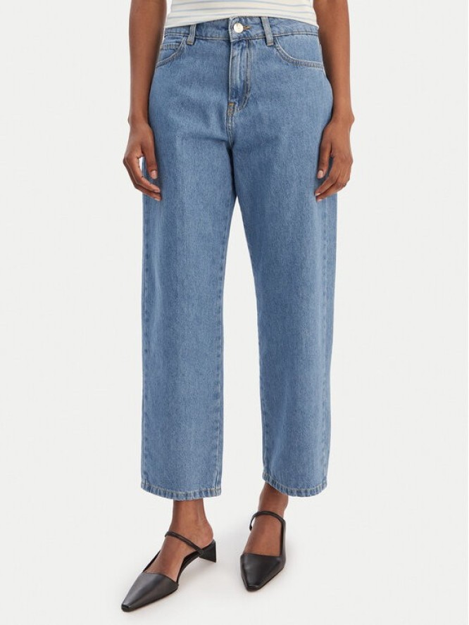 Marella Jeansy Agitare 2615181101 Niebieski Mom Fit